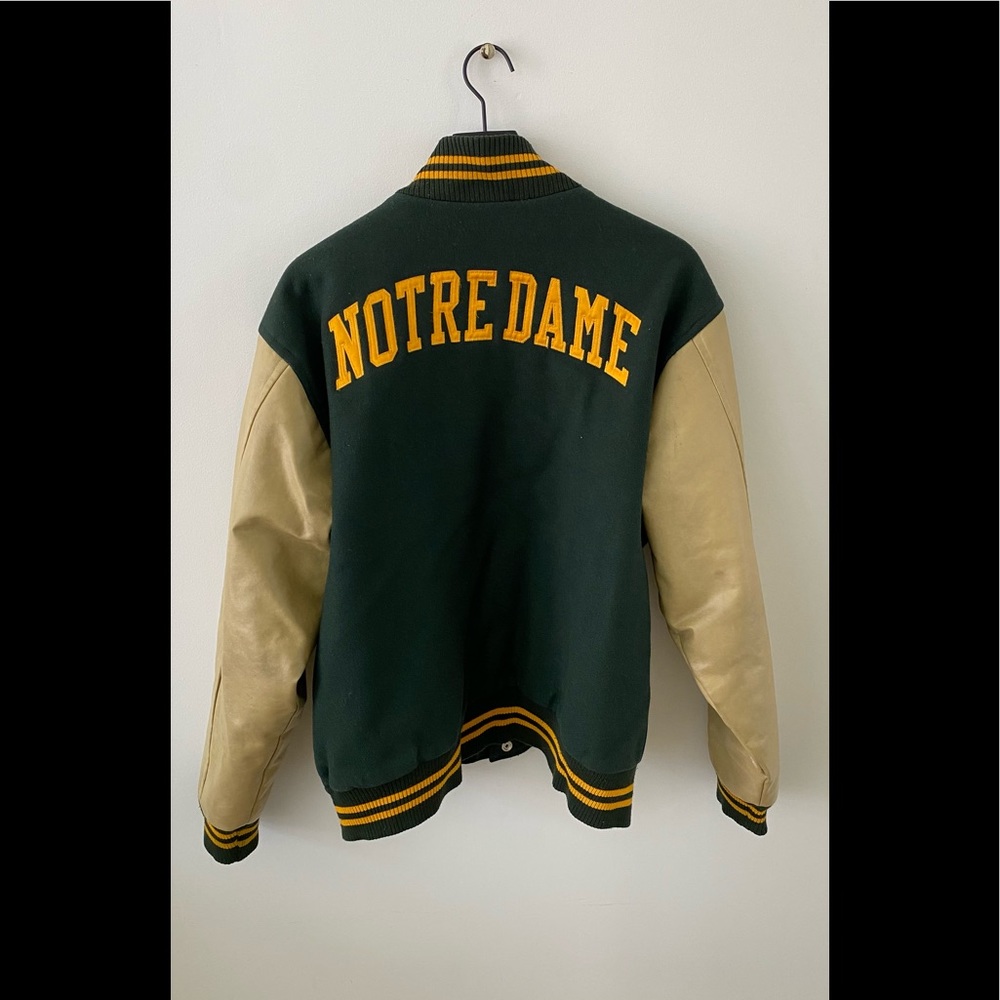 Vintage original Notre Damn Varsity Jacket